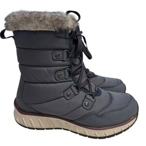 L.L. Bean Snowfield Insulated Women’s Snow/ Winter Boots Blue / Gray Size 6M